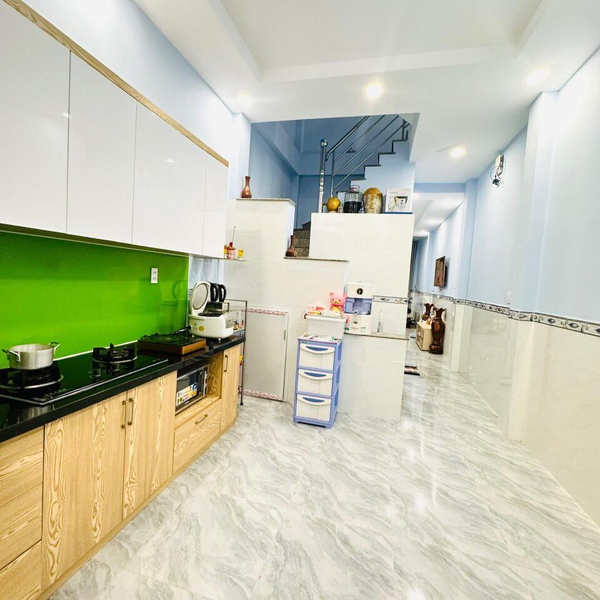 Nhà 3 tầng hẻm Mai Văn Vĩnh 3,4m x 15,65m