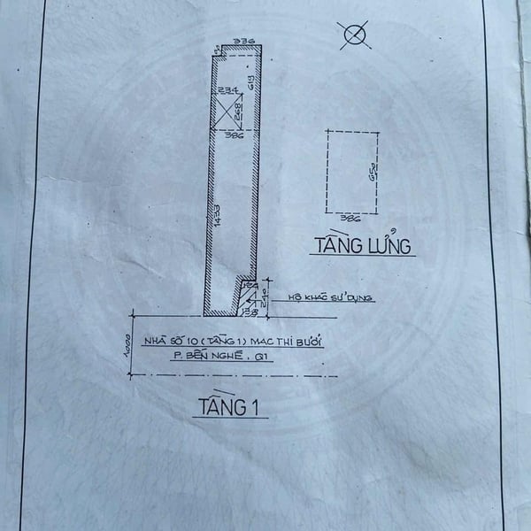 Bán nhà 10 Mạc Thị Bưởi, P. Sài Gòn, Quận 1