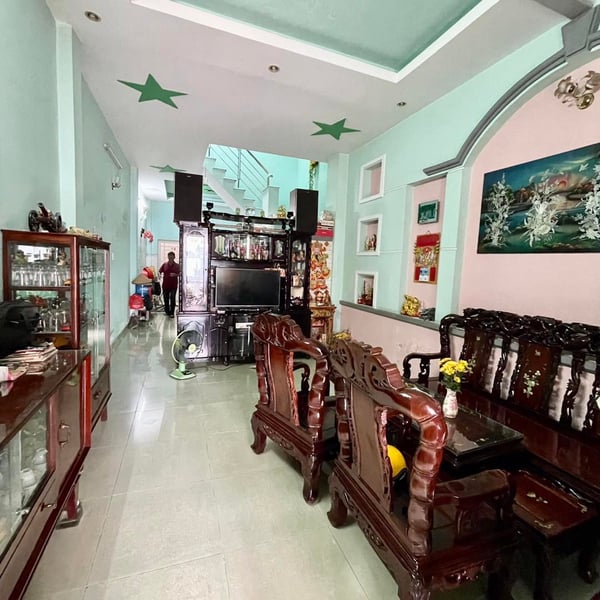 Nhà 3 tầng hẻm xe hơi 1027 Huỳnh Tấn Phát 5,5m x 24,8m