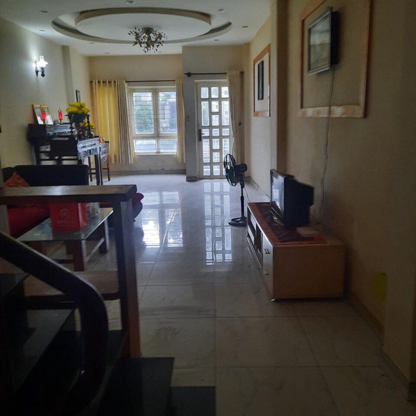 Nhà 4 tầng đường số 9 Tân Kiểng 8,7m x 21,3m nở hậu