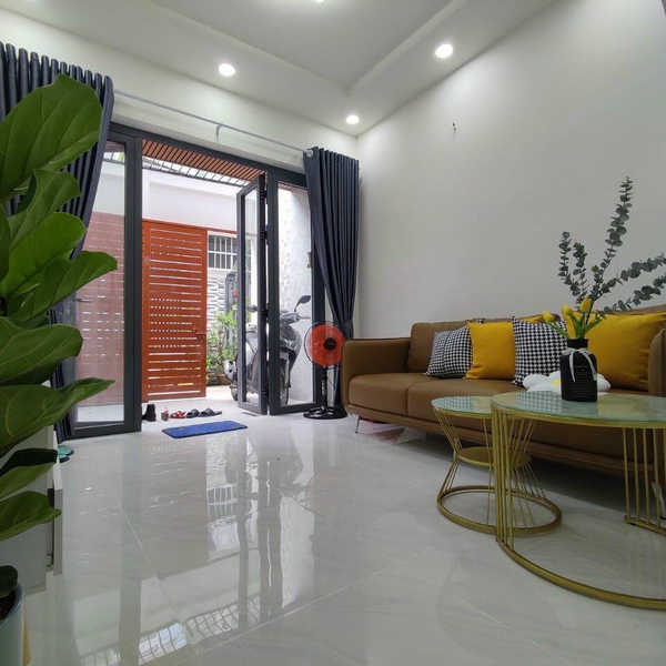 Nhà 2 tầng hẻm 1283 Huỳnh Tấn Phát 3,1m x 13,8m