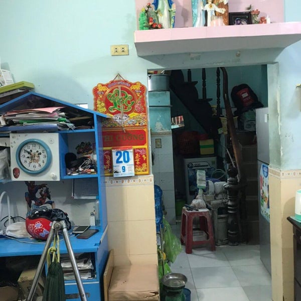 Nhà 2T dưới 2 tỷ trần xuân soạn , 3m x 7m nở hậu 3.5m