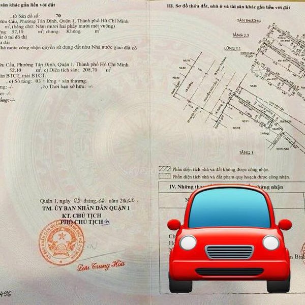 Bán nhà 89 - 91 Nguyễn Hữu Cầu, Phường Tân Định, Quận 1