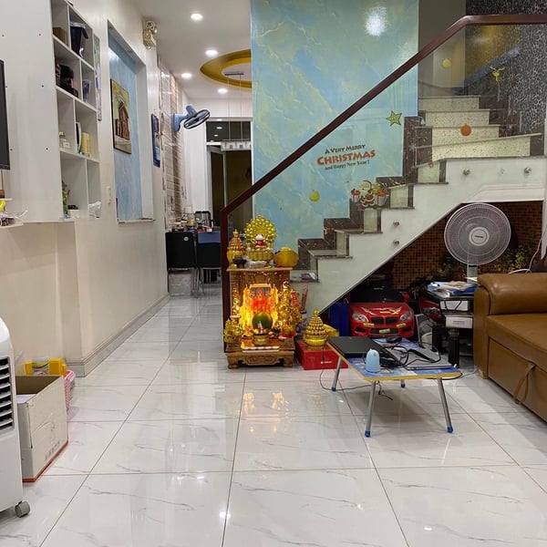 Nhà 4 tầng hẻm Xe hơi đường số 1 , Bình Thuận 4m x 18m