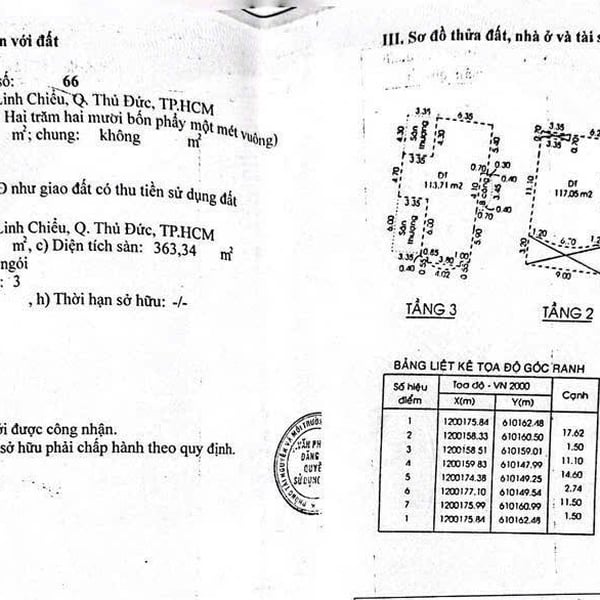 Bán toà nhà 93 - 95 Võ Văn Ngân, P. Linh Chiểu, TP. Thủ Đức