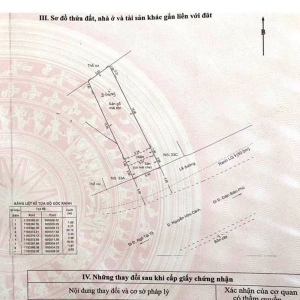 Bán tòa nhà 33B - 33C Nguyễn Hữu Cảnh, P. Thạnh Mỹ Tây, TP.HCM