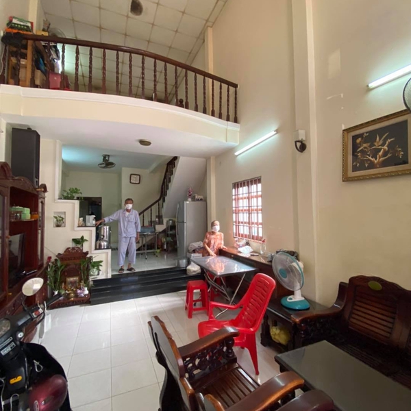 Nhà hẻm 1206 Huỳnh Tấn Phát , Tân Phú , 4.1m x 21m nở hậu 13m