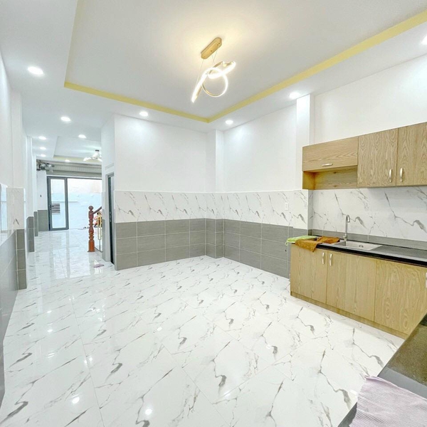 Nhà 2T hẻm 60 lâm Vắn bền , tân kiểng , 4m x 14m 