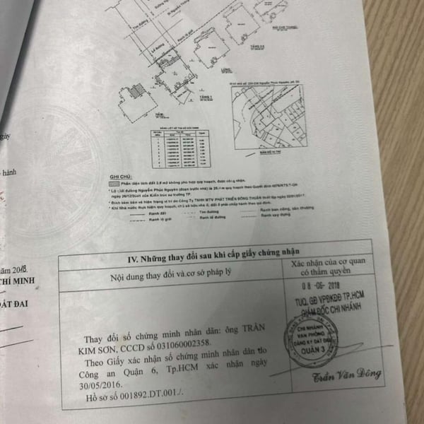 Bán toà nhà 224 - 226 Nguyễn Phúc Nguyên, Phường 9, Quận 3