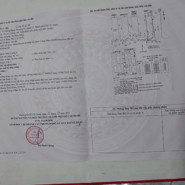 Bán toà nhà 552-554 Hồng Bàng, P16, Quận 11