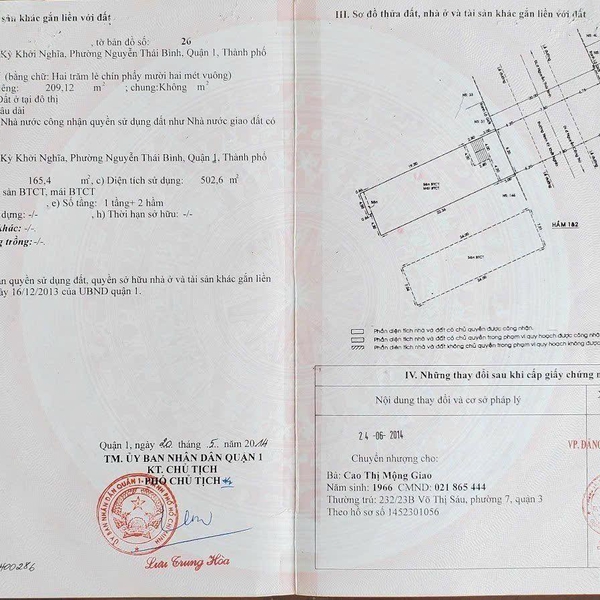 Bán toà nhà 27 - 29 Nam Kỳ Khởi Nghĩa, P. Bến Thành, Quận 1