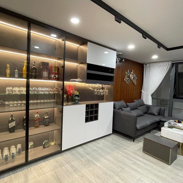 Nhà 5 tầng hẻm xe hơi Huỳnh Tấn Phát 5,5m x 14m