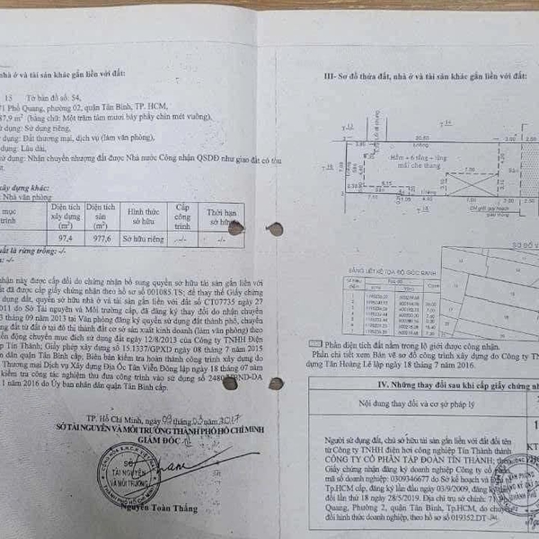 Bán toà nhà 71 Phổ Quang, P. Tân Sơn Hoà, Quận Tân Bình