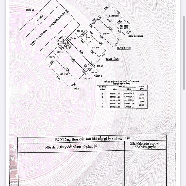 Bán toà nhà 46 - 48 Nguyễn Thanh Sơn, P. Thạnh Mỹ Lợi, Quận 2