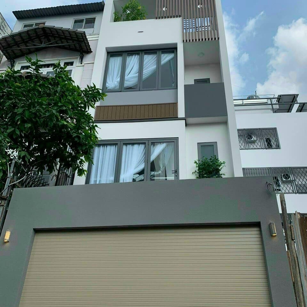 Nhà 4 tầng khu Kiều Đàm hẻm 793 Trần Xuân Soạn 4,8m x 15m