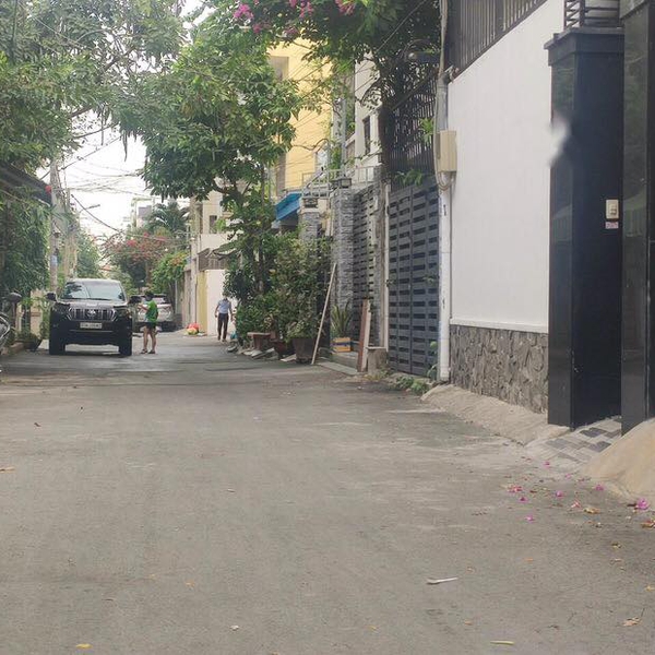 Nhà 4 tầng khu Kiều Đàm hẻm 793 Trần Xuân Soạn 4,8m x 15m