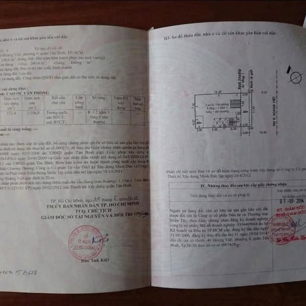 Bán toà nhà 40 Hoàng Việt, P. Tân Sơn Nhất, Quận Tân Bình