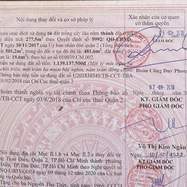 Bán biệt thự 25 Nguyễn Bá Lân, P. Thảo Điền, TP. Thủ Đức