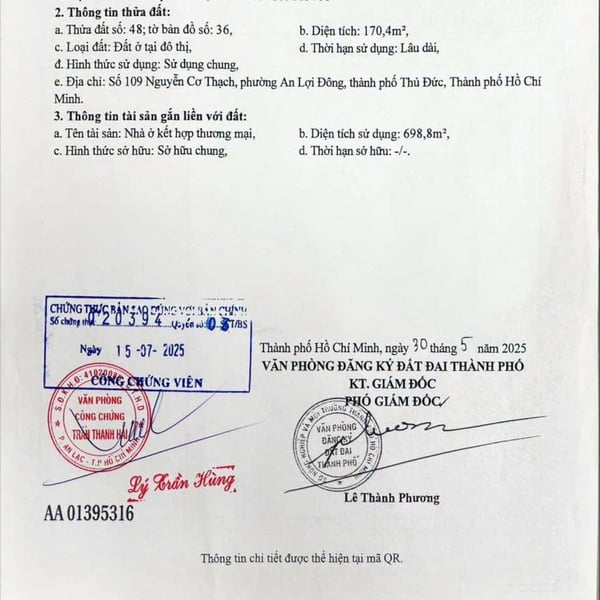 Bán nhà mặt tiền 109 Nguyễn Cơ Thạch, Khu đô thị Sala, P. An Lợi Đông, Quận 2