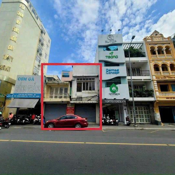 Bán nhà 374 - 376 đường Hai Bà Trưng, Phường Tân Định, Quận 1