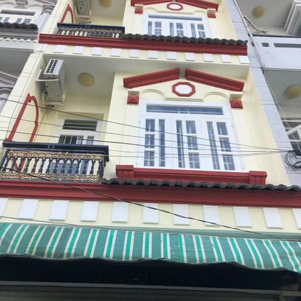 Nhà 4T hẻm Xe hơi Huỳnh tấn Phát , 4m x 15m