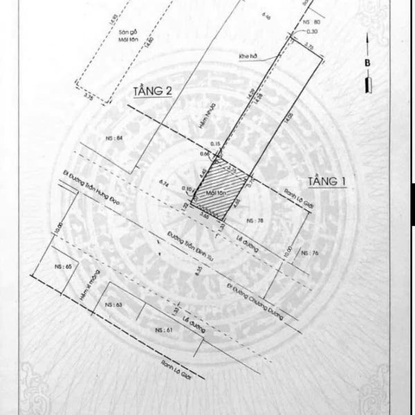 Bán nhà 78 - 80 Trần Đình Xu, Phường Cô Giang, Quận 1