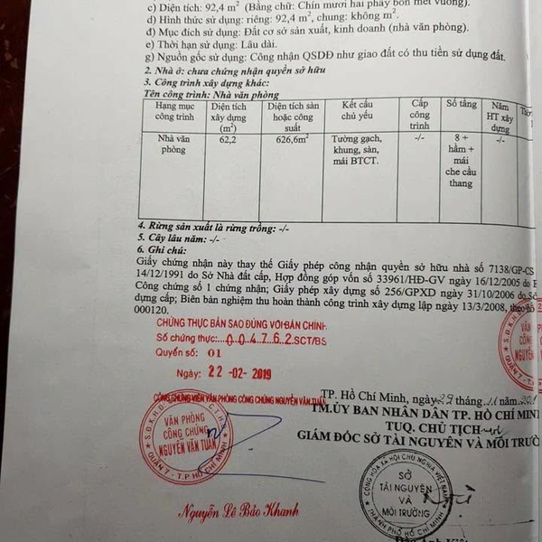 Bán nhà 42 Lê Thánh Tôn, Phường Bến Nghé, Quận 1