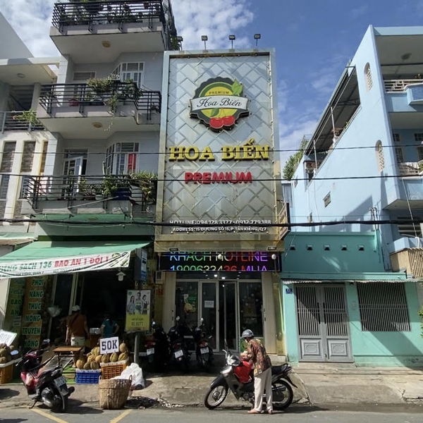 Nhà mặt tiền đường 15 Tân Kiểng 3,7m x 17,25m 