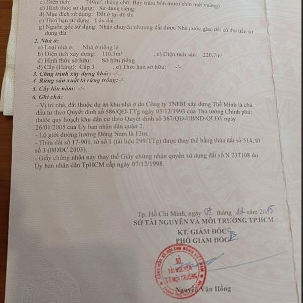 Bán biệt thự 189C1/1 Nguyễn Văn Hưởng, P. Thảo Điền, Quận 2