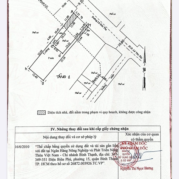 Bán nhà 1191 - 1191A Lê Đức Thọ, P. An Hội Tây, Quận Gò Vấp