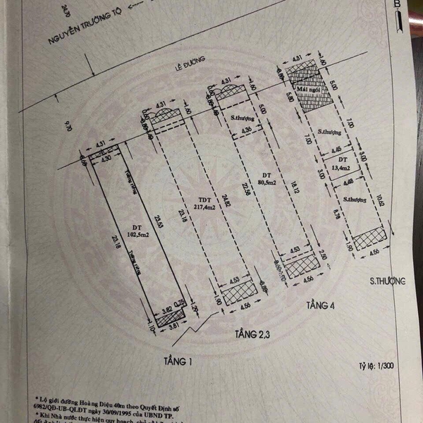 Bán toà nhà 39 - 41 Hoàng Diệu, P. Xóm Chiếu, Quận 4