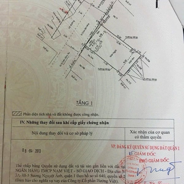 Bán nhà 19 Cao Bá Nhạ, P. Cầu Ông Lãnh, Quận 1