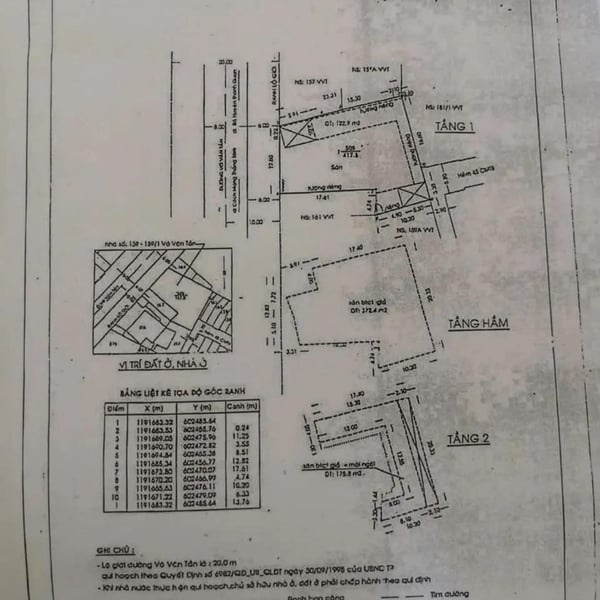 Bán nhà 159 - 159 Bis Võ Văn Tần, P. Xuân Hoà, Quận 3