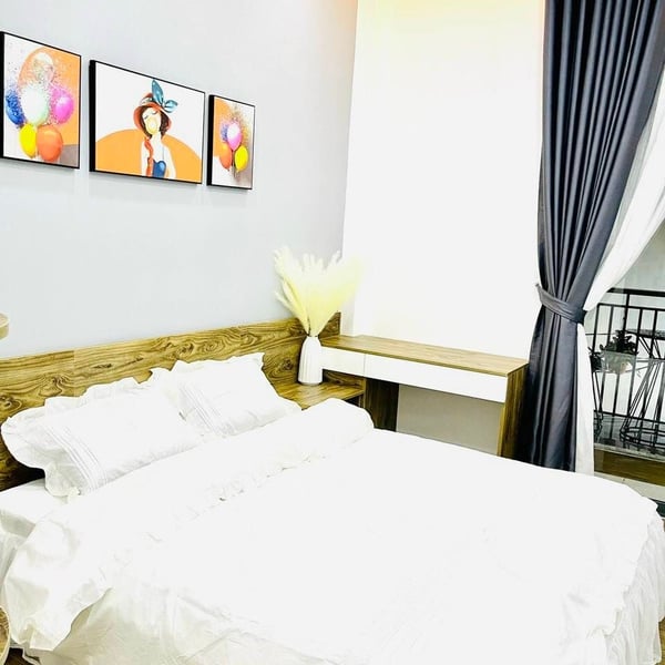 Nhà mới 2 tầng hẻm 502 Huỳnh Tấn Phát 4m x 14m