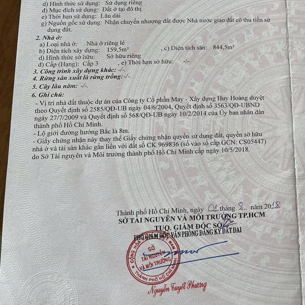 Bán biệt thự Thạnh Mỹ Lợi số 8 đường 69A, P. Thạnh Mỹ Lợi, Quận 2