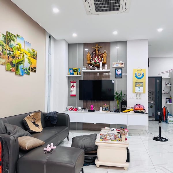 Nhà 5 tầng KDC Kiều Đàm 793 Trần Xuân Soạn 8m x 15m