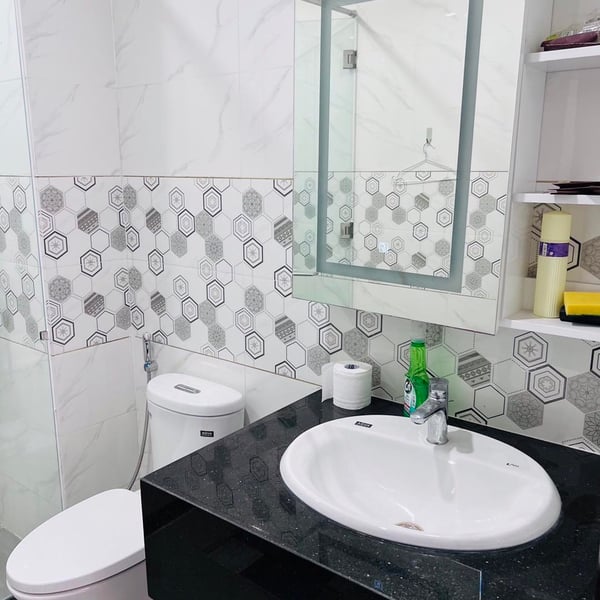 Nhà 5 tầng KDC Kiều Đàm 793 Trần Xuân Soạn 8m x 15m