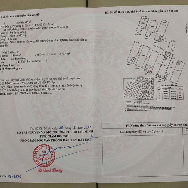 Bán nhà 7/1 Kỳ Đồng, Phường Nhiêu Lộc, Quận 3