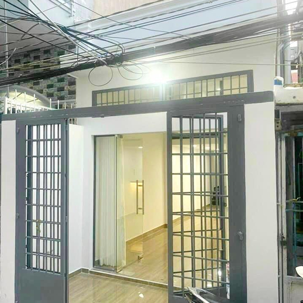 Nhà 2T hẻm 435 Huỳnh Tấn Phát, 3m x 11m