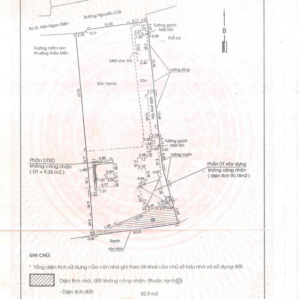 Bán nhà 24 Nguyễn Ư Dĩ, Phường Thảo Điền, Quận 2