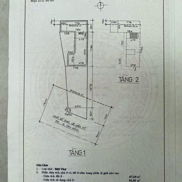 Bán nhà 342 Lê Văn Sỹ, Phường Tân Sơn Hoà, Quận Tân Bình