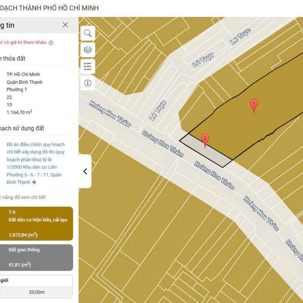 Bán toà nhà 120 Hoàng Hoa Thám, P. Gia Định, Quận Bình Thạnh