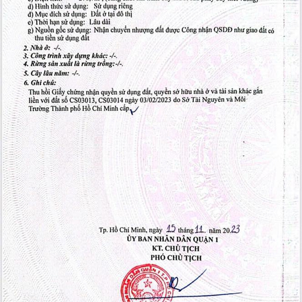 Bán nhà 156 Trần Quang Khải,  Phường Tân Định, Quận 1