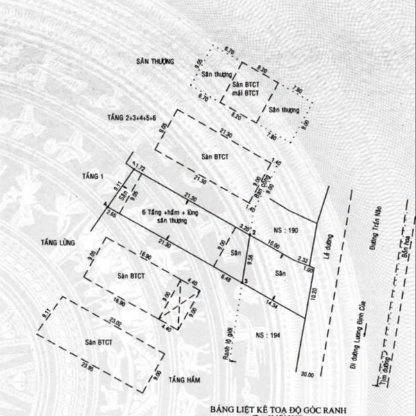 Bán toà nhà 192 Trần Não, P. An Khánh, Quận 2 