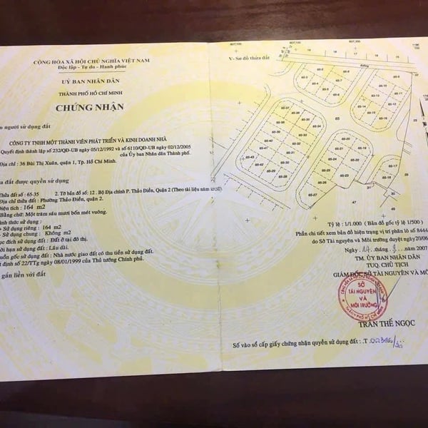 Bán đất 204E2 Nguyễn Văn Hưởng, P. Thảo Điền, Quận 2