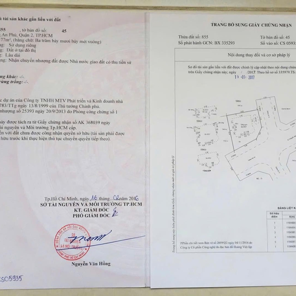 Bán biệt thự An Phú số 1 Đường số 14 Khu B, Phường An Phú, Quận 2