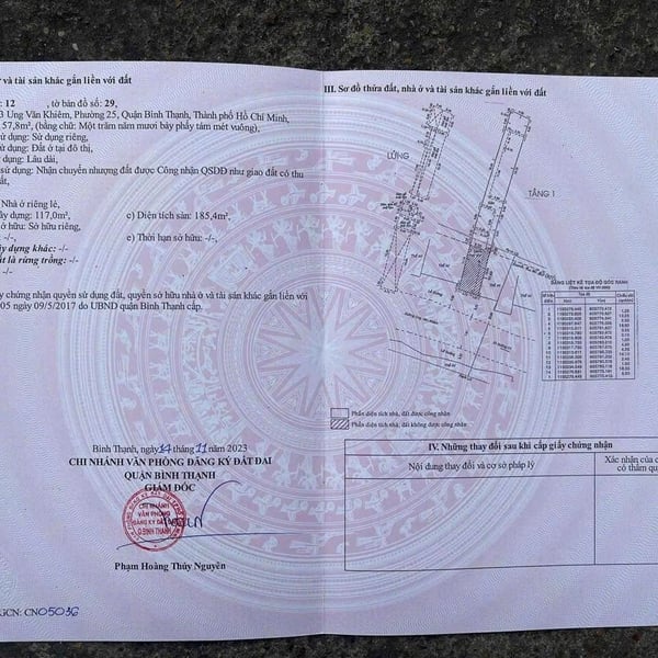 Bán nhà 143-143A Ung Văn Khiêm, P. Thạnh Mỹ Tây, Quận Bình Thạnh