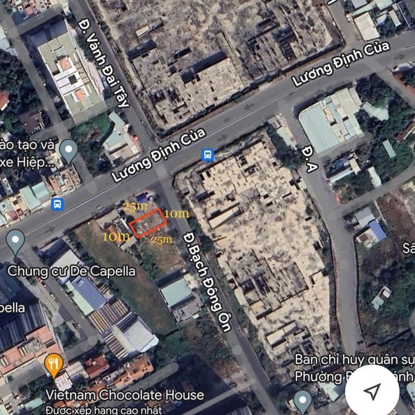 Bán đất  LK1 - 06 - 07 Bạch Đông Ôn, P. An Khánh, Quận 2