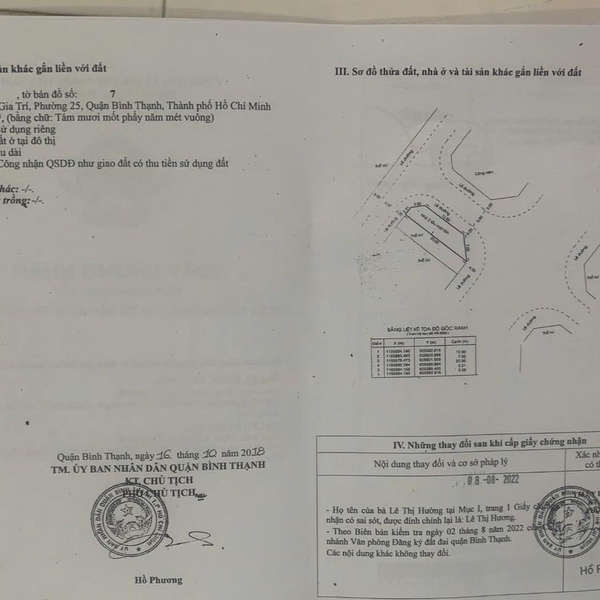 Bán nhà 287 - 289 - 291 - 293 Nguyễn Gia Trí, P. Thạnh Mỹ Tây, Quận Bình Thạnh