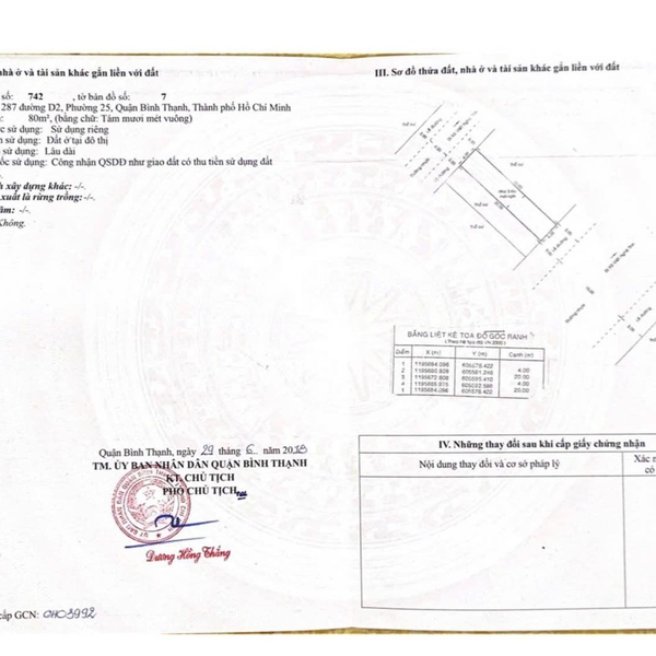 Bán nhà 287 - 289 - 291 - 293 Nguyễn Gia Trí, P. Thạnh Mỹ Tây, Quận Bình Thạnh